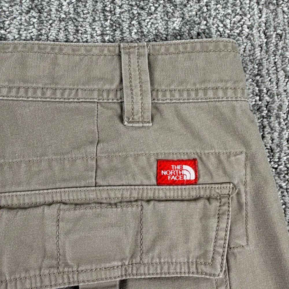 The North Face Cargo Pants Mens 36x31 Khaki Tan ADSU Cotton Twill Outdoor Casual